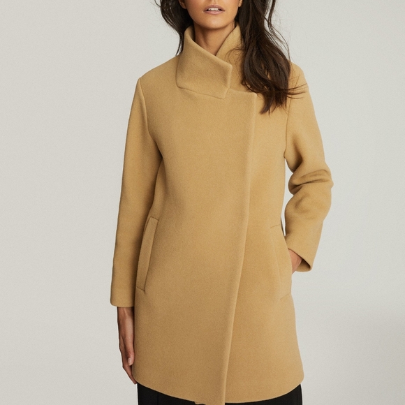 NWT REISS | Sicily Wool Coat - Picture 4 of 11